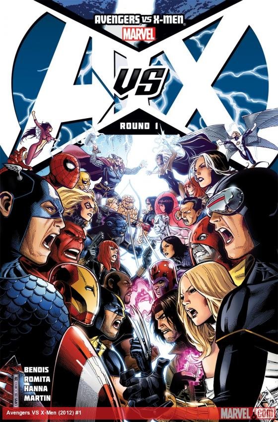 Cover of Avengers Vs. X-Men (2012) - #1