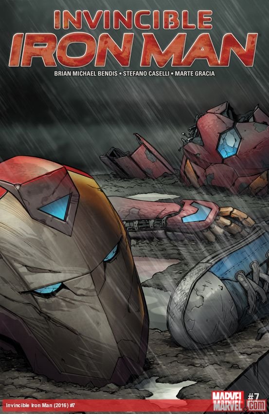 Cover of Invincible Iron Man (2016) - #7