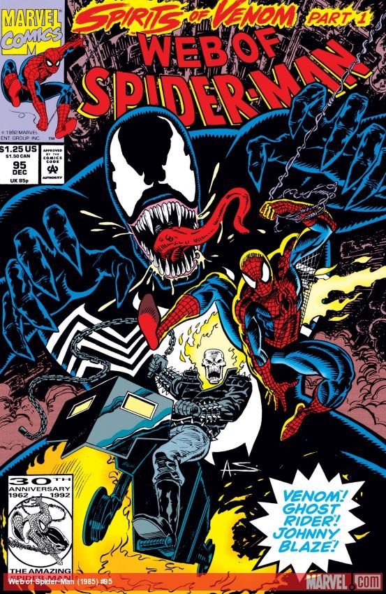 Cover of Web Of Spider-Man (1985) - #95