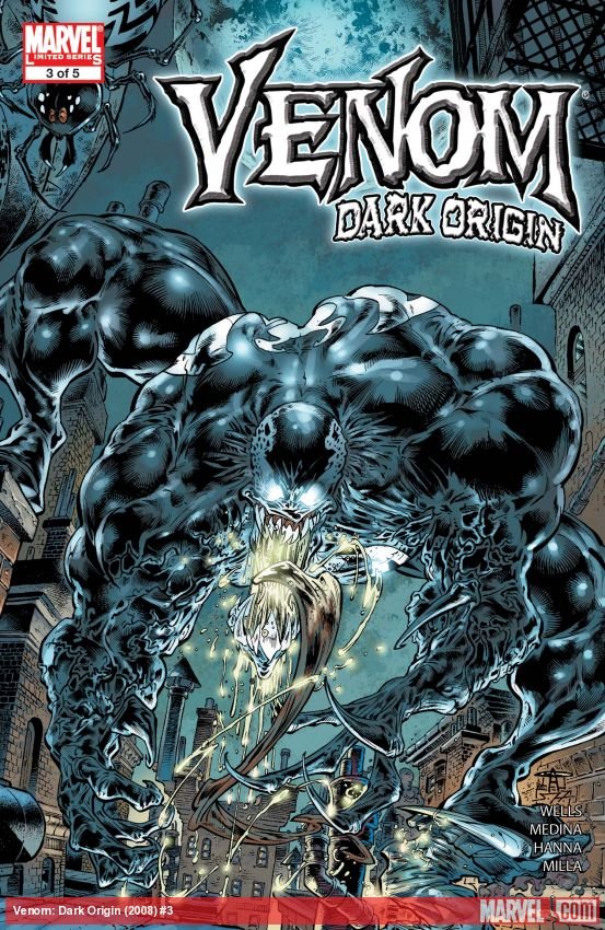Cover of Venom: Dark Origin (2008) - #3