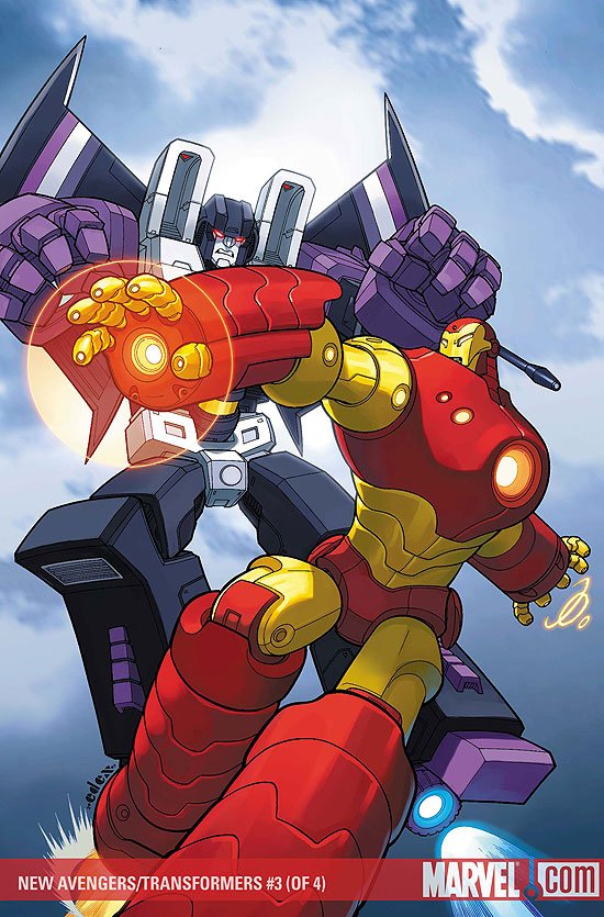 Cover of New Avengers/Transformers (2007) - #3