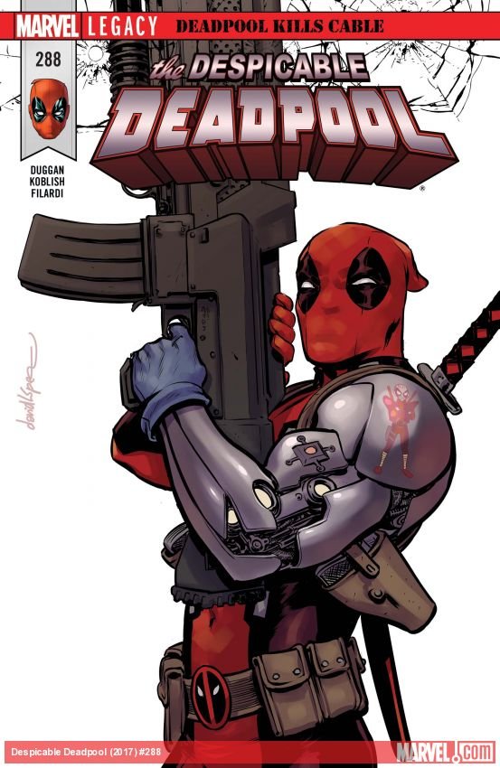 Cover of Despicable Deadpool (2017) - #288
