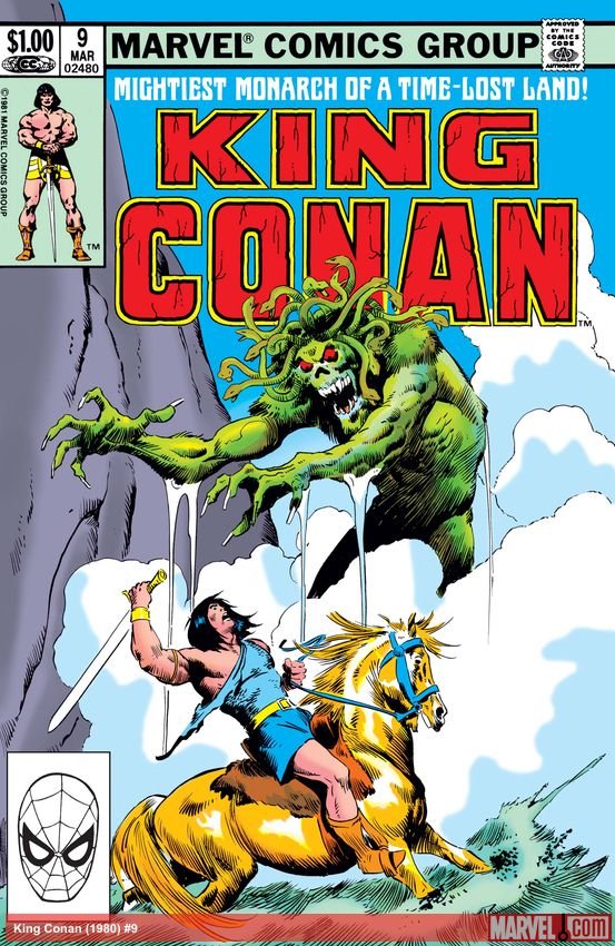 Cover of King Conan (1980) - #9