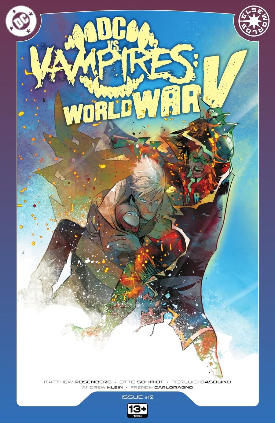 Cover of Dc vs Vampires: World War V (2024) - #12