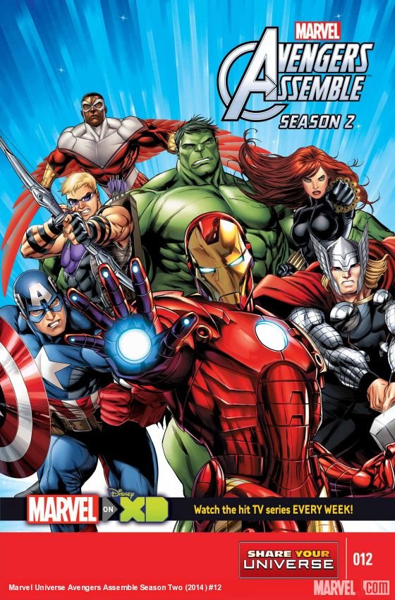 Cover of Marvel Universe Avengers Assemble Season Two (2014) - #12