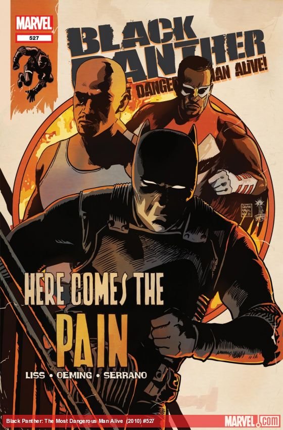 Cover of Black Panther: The Most Dangerous Man Alive (2011) - #527