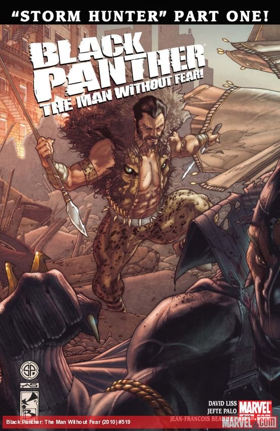 Cover of Black Panther: The Man Without Fear (2010) - #519