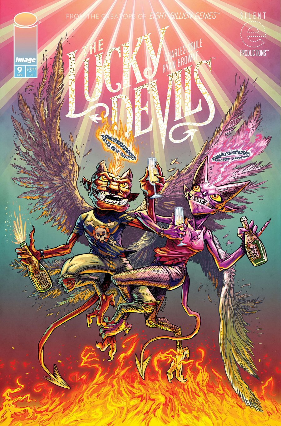 Cover of The Lucky Devils (2025) - #9