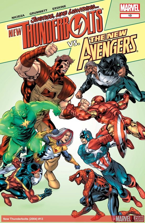Cover of New Thunderbolts (2004) - #13