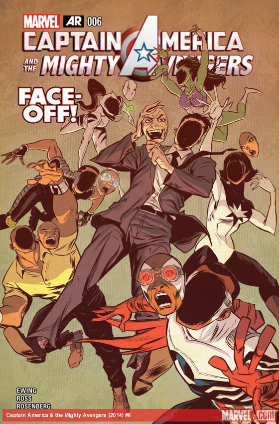 Cover of Captain America & The Mighty Avengers (2014) - #6