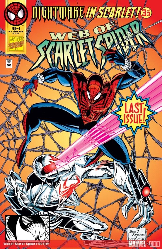 Cover of Web Of Scarlet Spider (1995) - #4