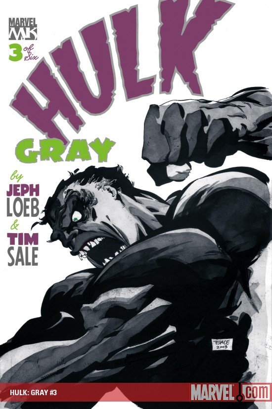 Cover of Hulk: Gray (2003) - #3