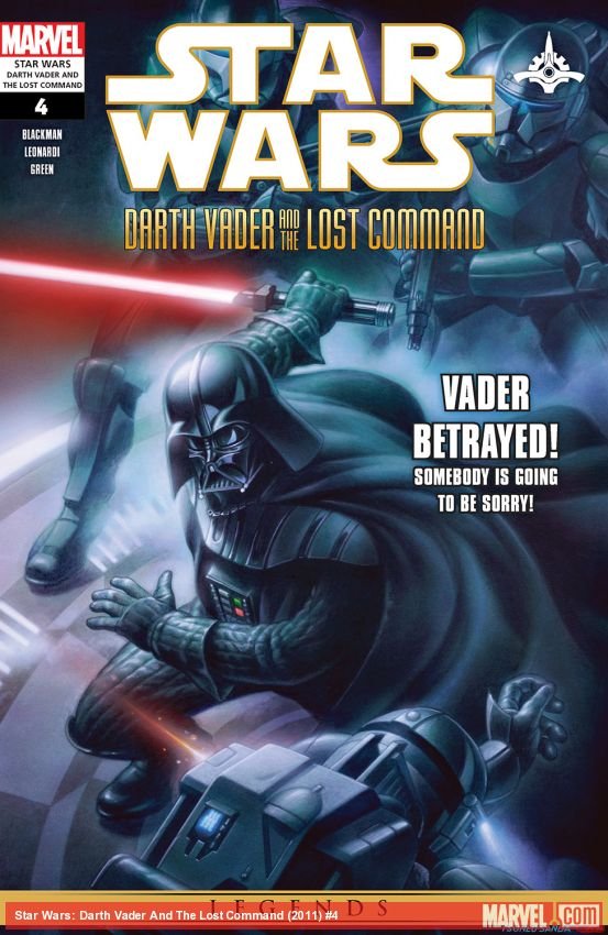 Cover of Star Wars: Darth Vader And The Lost Command (2011) - #4