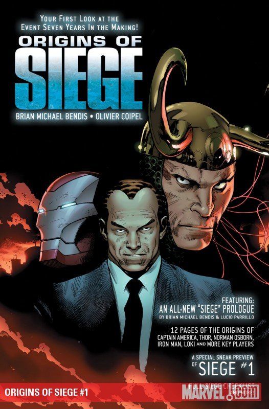 Cover of Origins Of Siege (2009) - #1