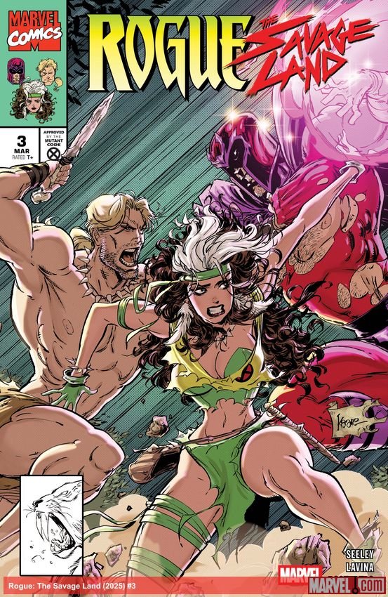 Cover of Rogue: The Savage Land (2025) - #3