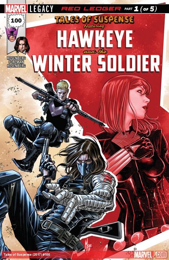 Cover of Tales Of Suspense (2017) - #100