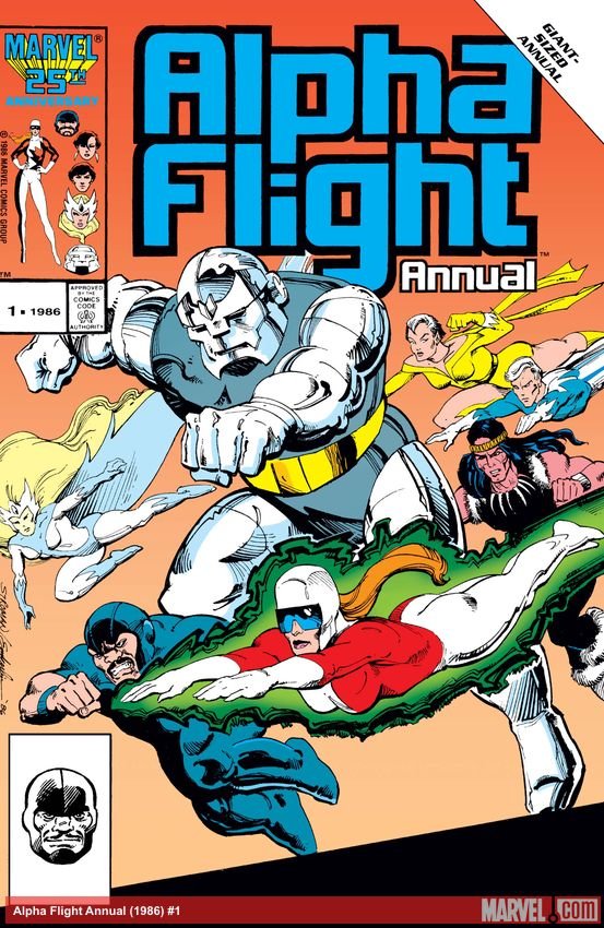 Cover of Alpha Flight Annual (1986) - #1