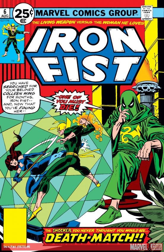 Cover of Iron Fist (1975) - #6