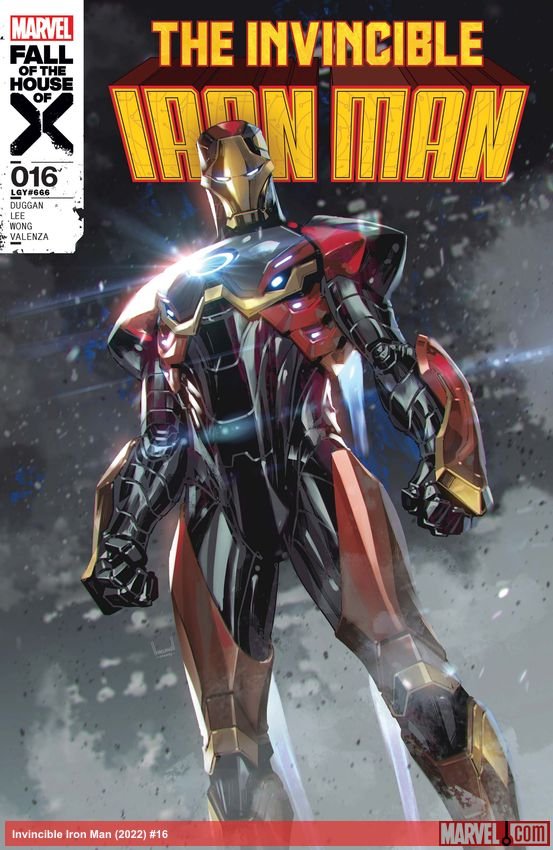 Cover of Invincible Iron Man (2022) - #16