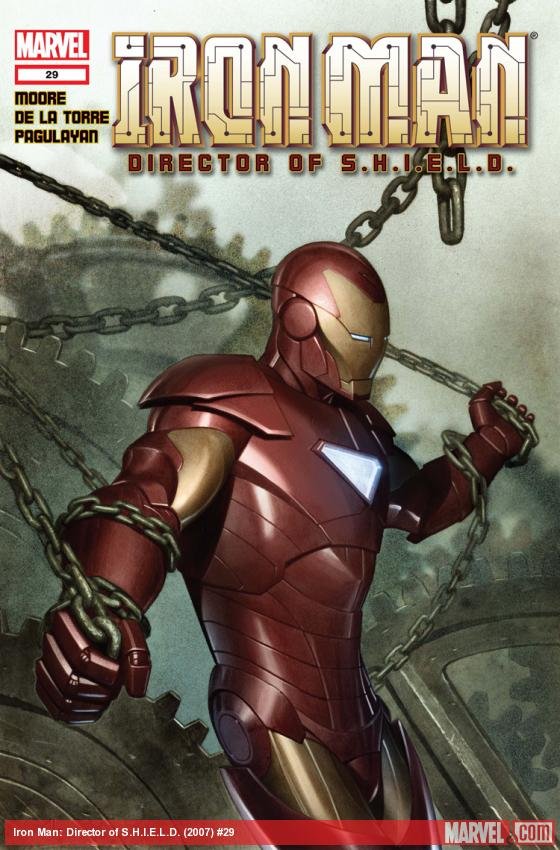 Cover of Iron Man: Director Of S.h.i.e.l.d. (2008) - #29