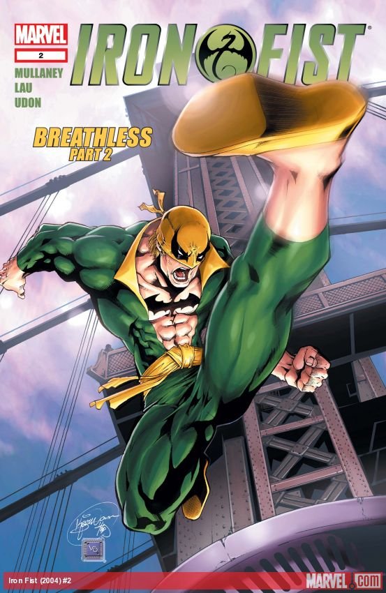 Cover of Iron Fist (2004) - #2