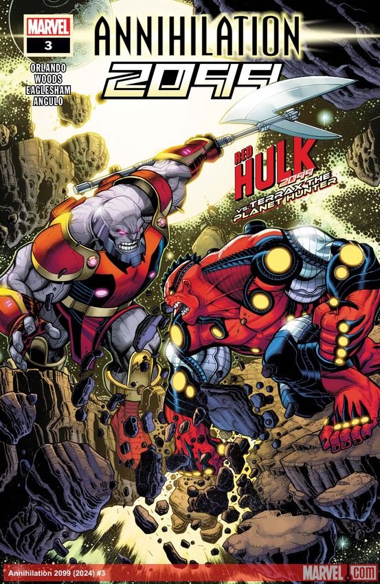 Cover of Annihilation 2099 (2024) - #3