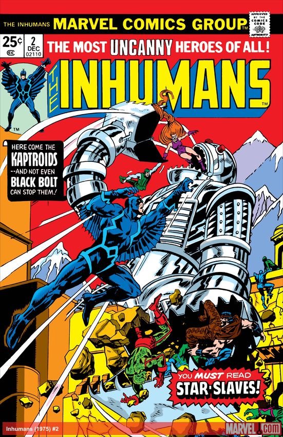 Cover of Inhumans (1975) - #2