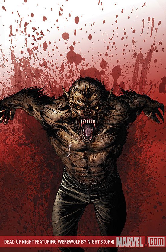 Cover of Dead Of Night Featuring Werewolf By Night (2009) - #3