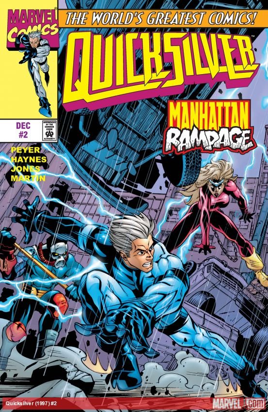 Cover of Quicksilver (1997) - #2