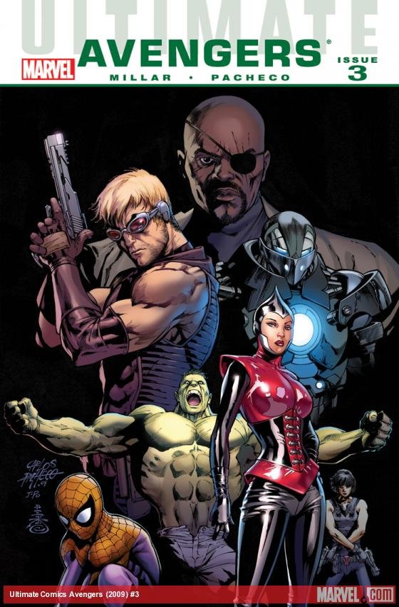 Cover of Ultimate Avengers (2009) - #3