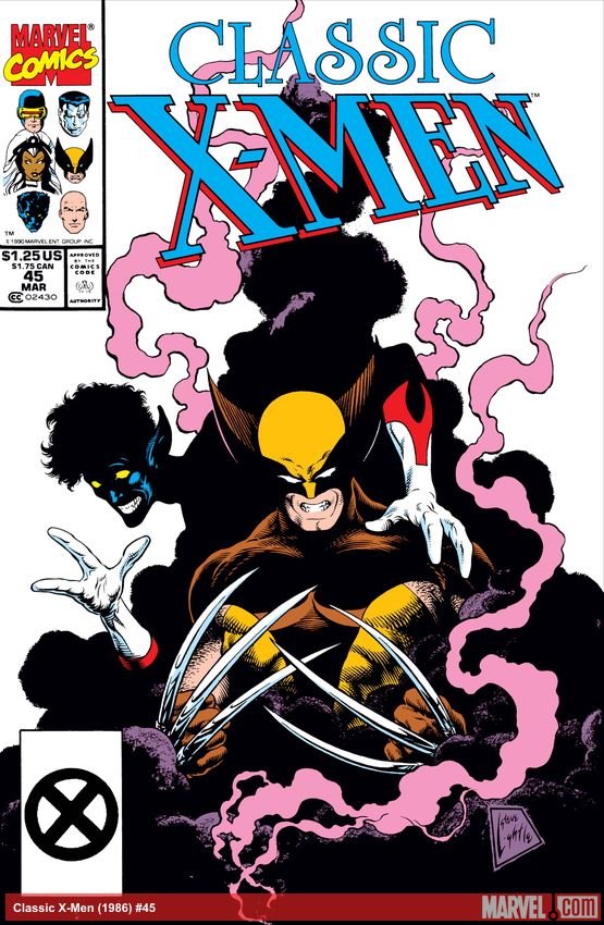 Cover of Classic X-Men (1986) - #45