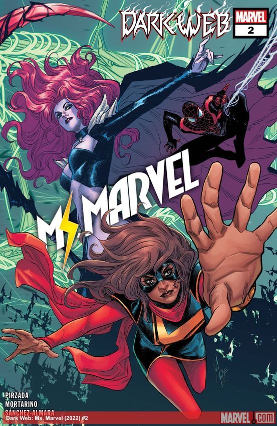 Cover of Dark Web: Ms. Marvel (2022) - #2
