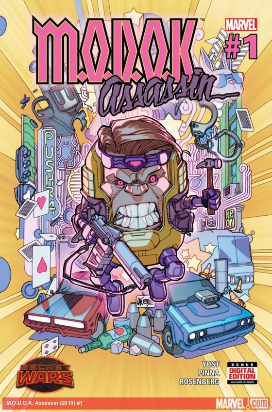 Cover of M.o.d.o.k. Assassin (2015) - #1