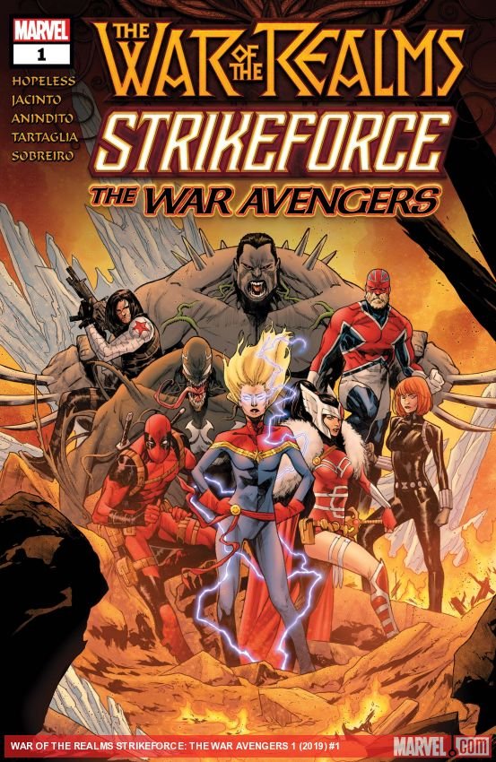 Cover of War Of The Realms Strikeforce: The War Avengers (2019) - #1
