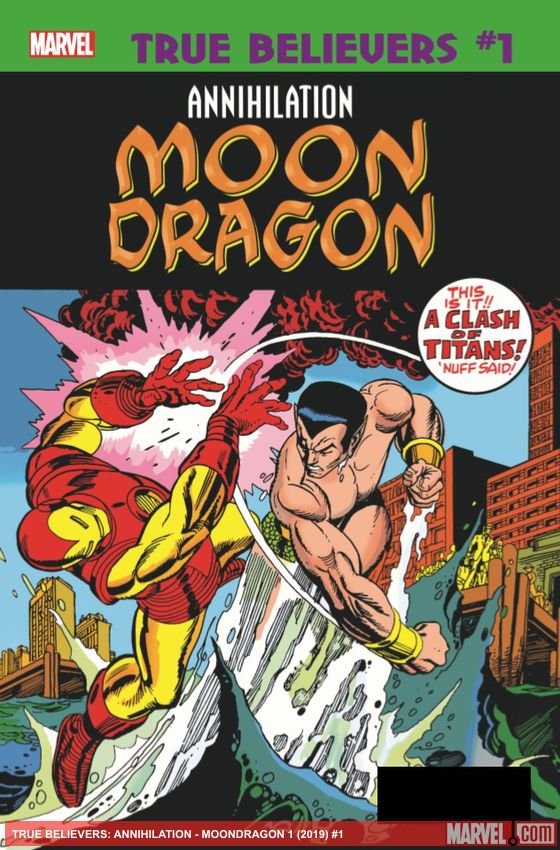 Cover of True Believers: Annihilation - Moondragon (2019) - #1