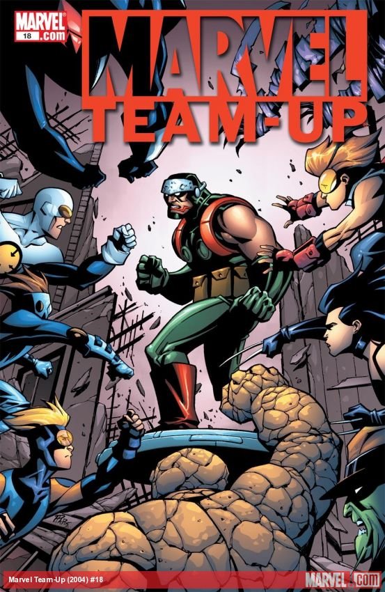 Cover of Marvel Team-Up (2004) - #18