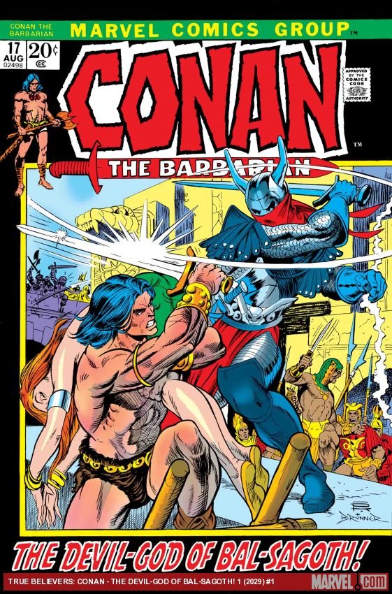 Cover of True Believers: Conan - the Devil-God of Bal-Sagoth (2019) - #1