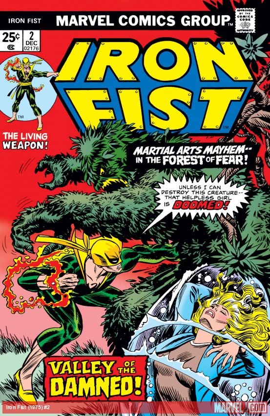 Cover of Iron Fist (1975) - #2