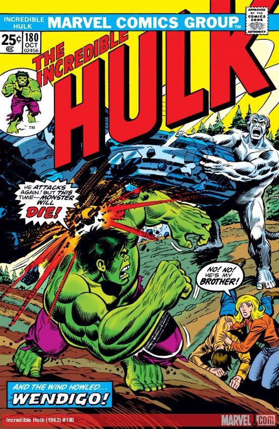 Cover of Incredible Hulk (1962) - #180