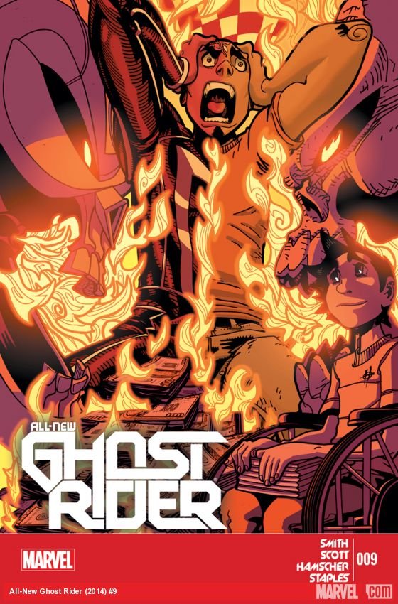 Cover of All-New Ghost Rider (2014) - #9