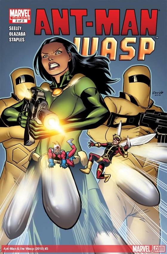 Cover of Ant-Man & Wasp (2010) - #3