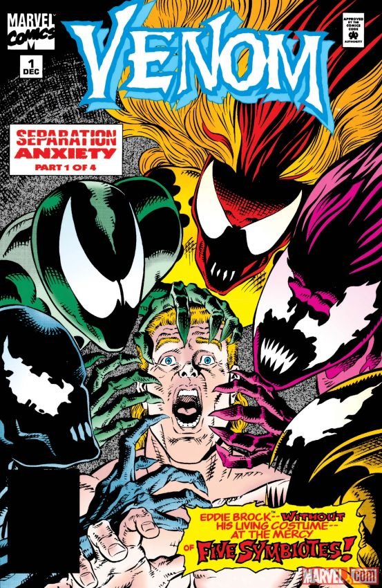 Cover of Venom: Separation Anxiety (1994) - #1