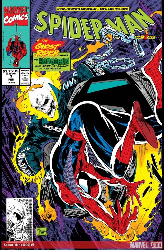 Cover of Spider-Man (1990) - #7