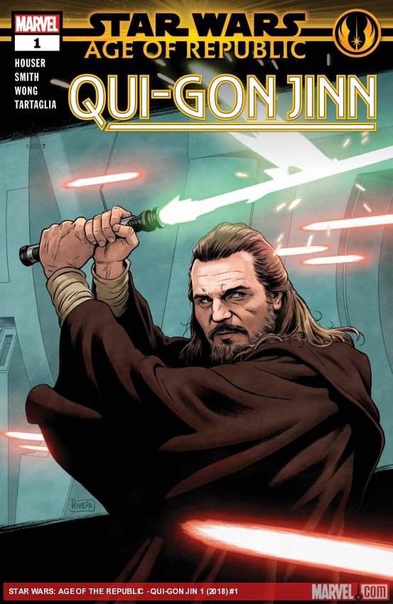 Cover of Star Wars: Age Of Republic - Qui-Gon Jinn (2018) - #1