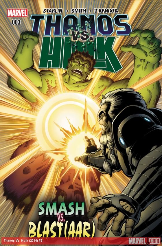 Cover of Thanos Vs. Hulk (2014) - #3