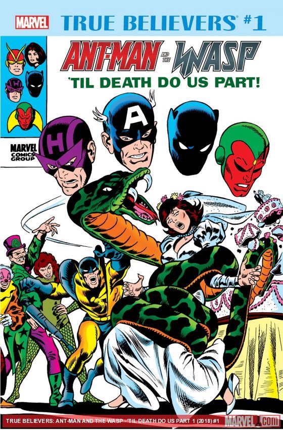 Cover of True Believers: Ant-Man and the Wasp - 'Til Death Do Us Part (2018) - #1