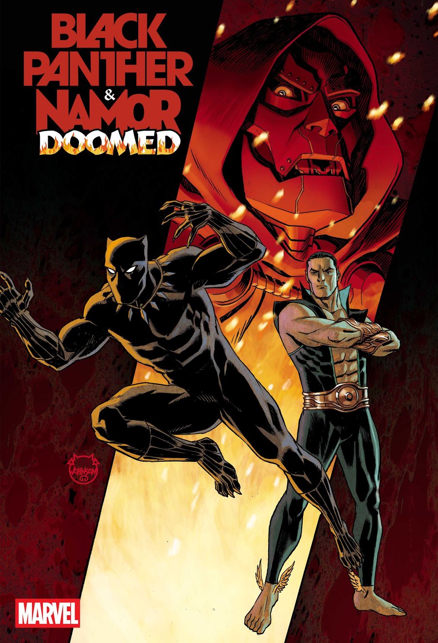 Cover of Black Panther/Namor: Doomed (2026) - #1