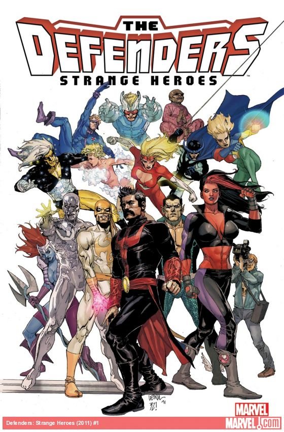 Cover of Defenders: Strange Heroes (2011) - #1