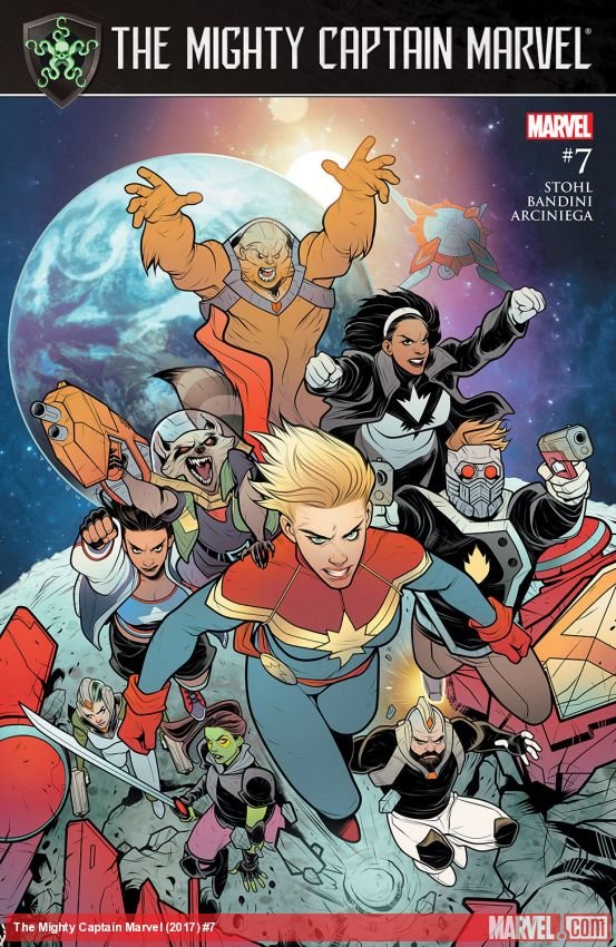 Cover of The Mighty Captain Marvel (2016) - #7