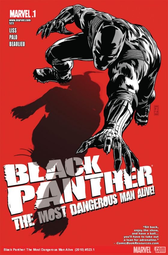 Cover of Black Panther: The Most Dangerous Man Alive (2011) - #523.1